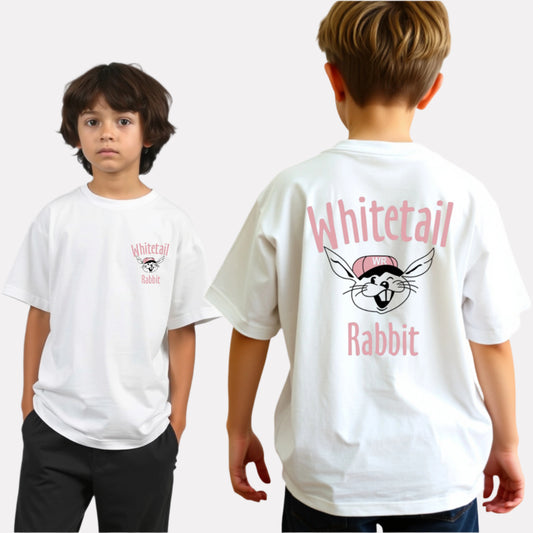 Boys Printed Oversized Cotton T-Shirt