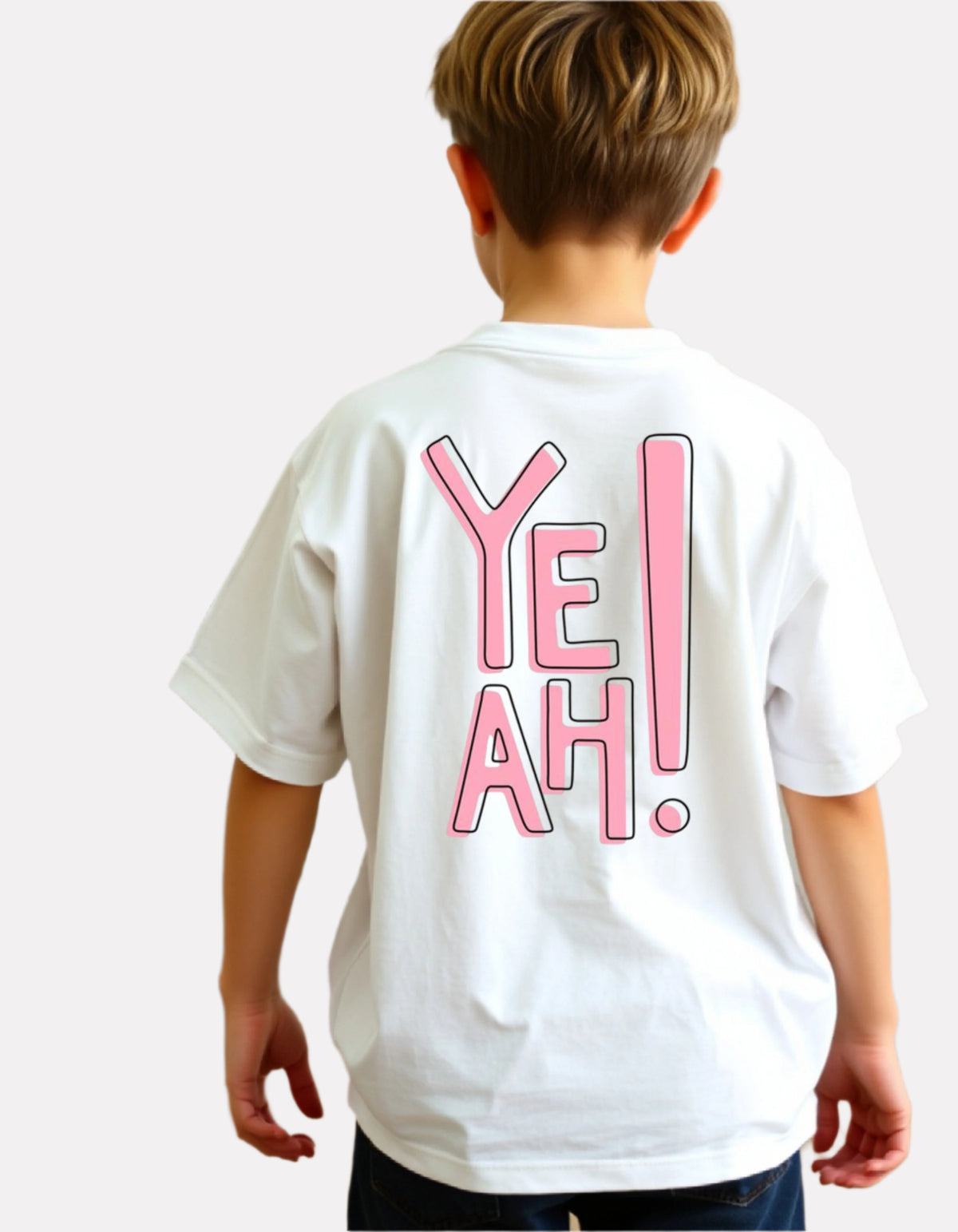 Boys Printed Oversized Cotton T-Shirt