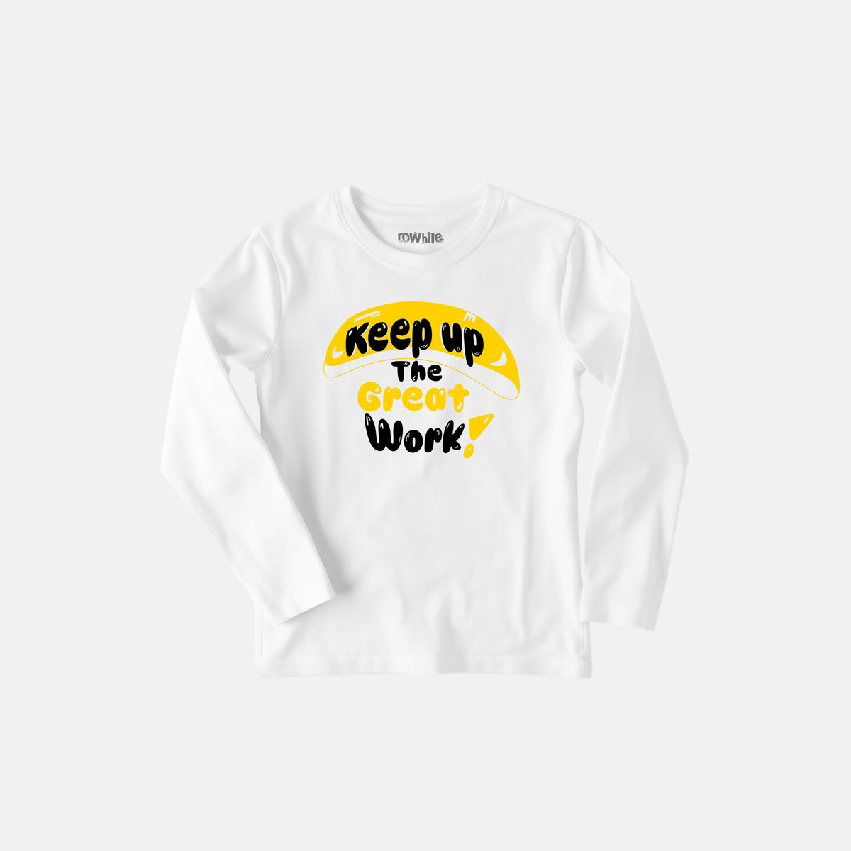 Graphic Printed Boy Cotton Full Sleeve T-Shirt