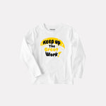 Graphic Printed Boy Cotton Full Sleeve T-Shirt