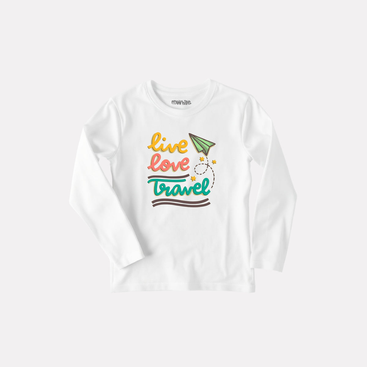 Graphic Printed Boy Cotton Full Sleeve T-Shirt