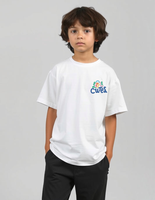 Boys Printed Oversized Cotton T-Shirt