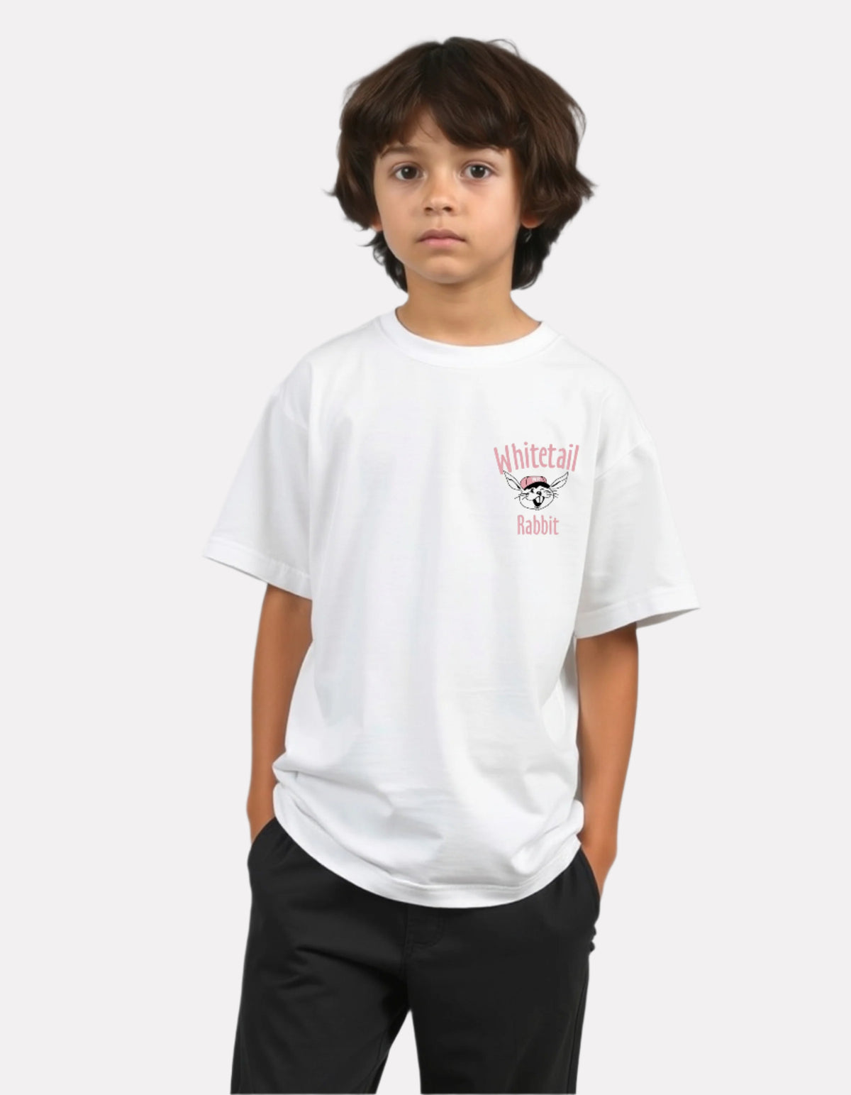 Boys Printed Oversized Cotton T-Shirt