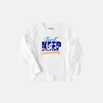 Comfy Round Neck Full Sleeve T-Shirt for Girls