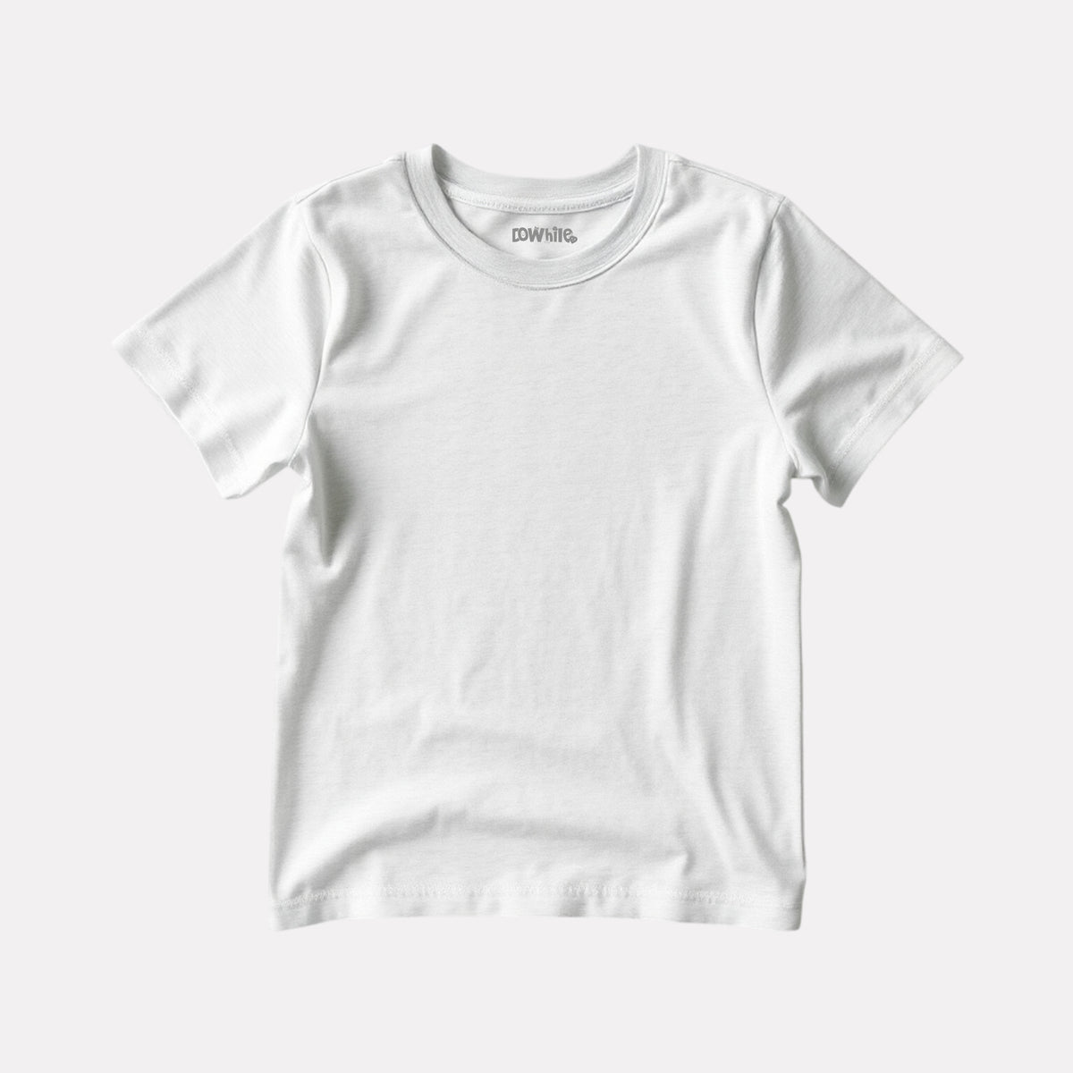 Girls 2 Pack Combo T-Shirt (White Melange and Turquoise)