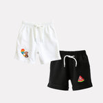 Boy Regular Fit Cotton Shorts - Pack of 2