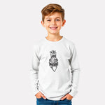 Casual Full Sleeve Round Neck Tee for Boys