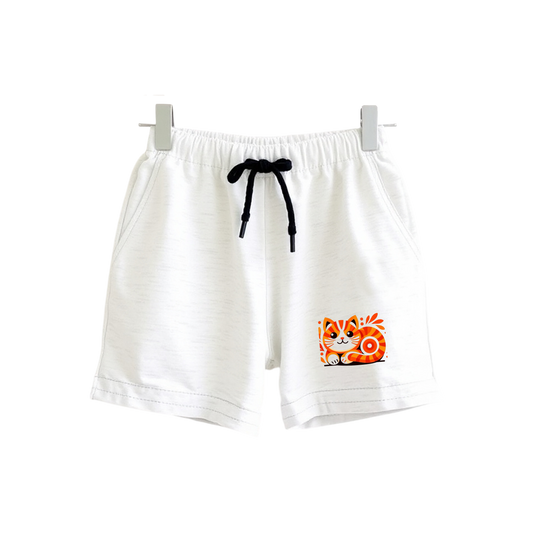 Girl Regular Fit Cotton Shorts - Pack of 2