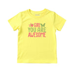 Girls T-Shirt with Shorts Cotton Set
