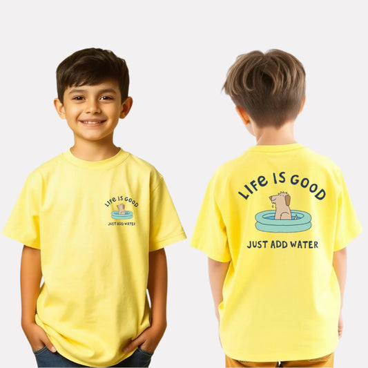 Boys Printed Oversized Cotton T-Shirt