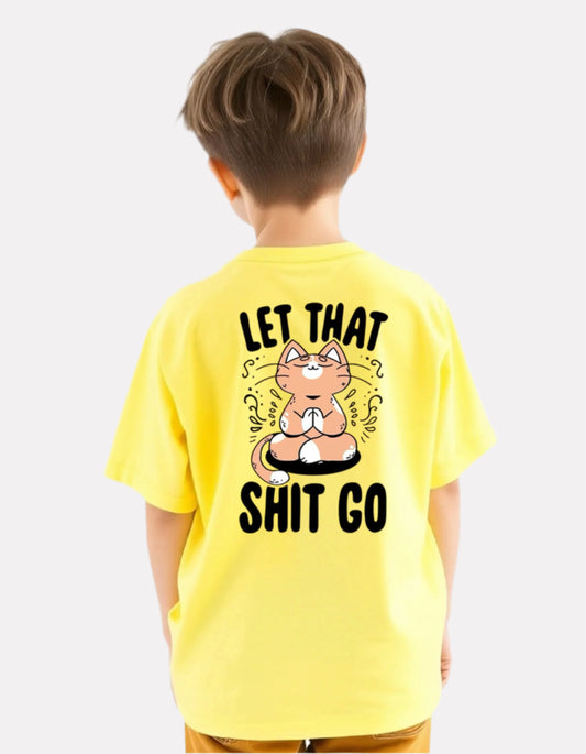 Boys Printed Oversized Cotton T-Shirt