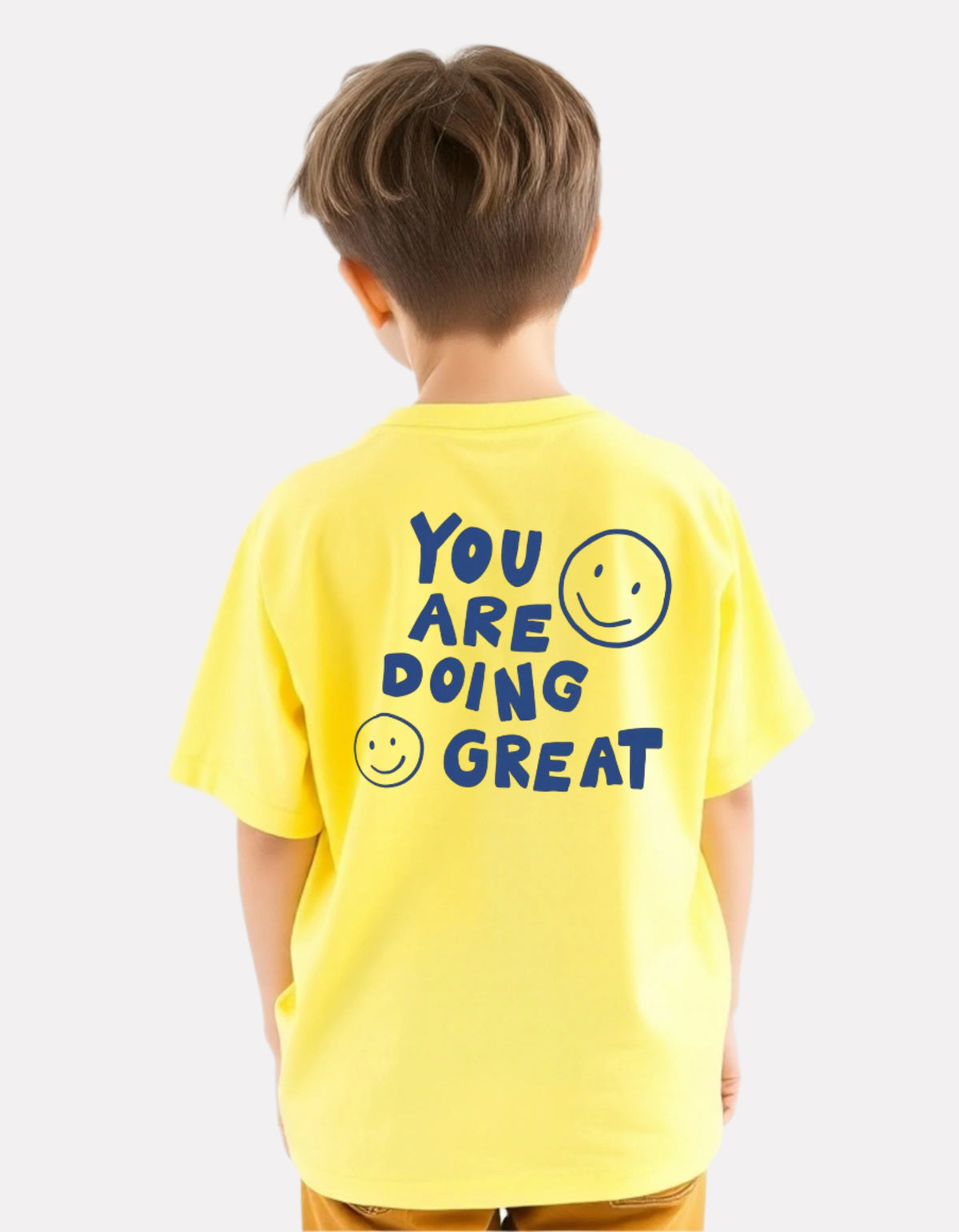 Boys Printed Oversized Cotton T-Shirt