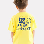 Boys Printed Oversized Cotton T-Shirt