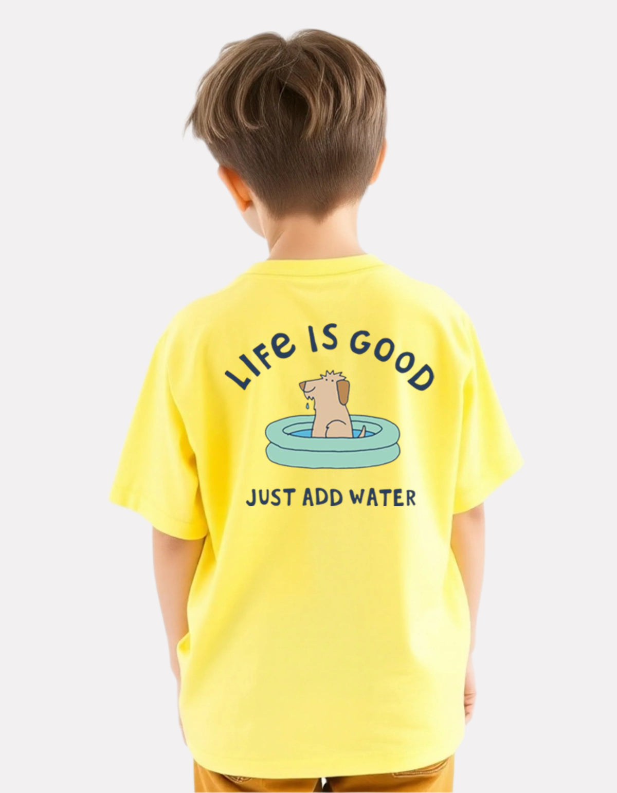 Boys Printed Oversized Cotton T-Shirt