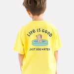 Boys Printed Oversized Cotton T-Shirt