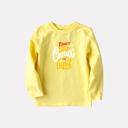 Trendy Boy Cotton Full Sleeve Printed T-Shirt