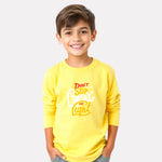 Trendy Boy Cotton Full Sleeve Printed T-Shirt