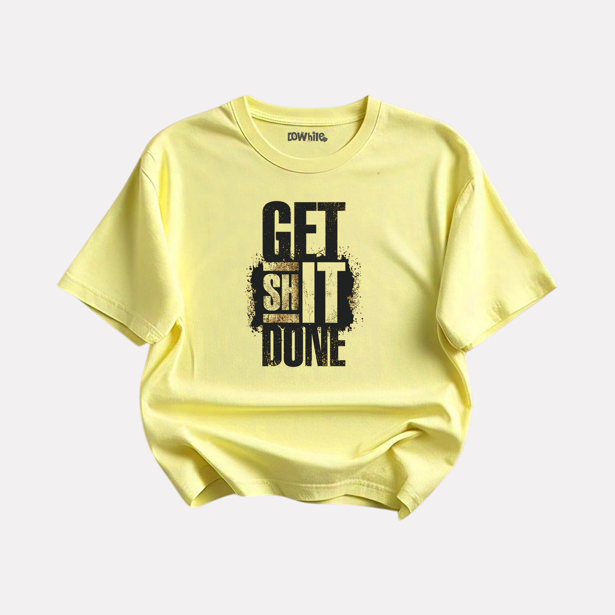 light Yellow Trendy New Style T-Shirt for Boys