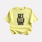 light Yellow Trendy New Style T-Shirt for Boys