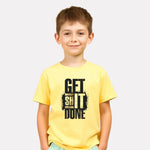 light Yellow Trendy New Style T-Shirt for Boys