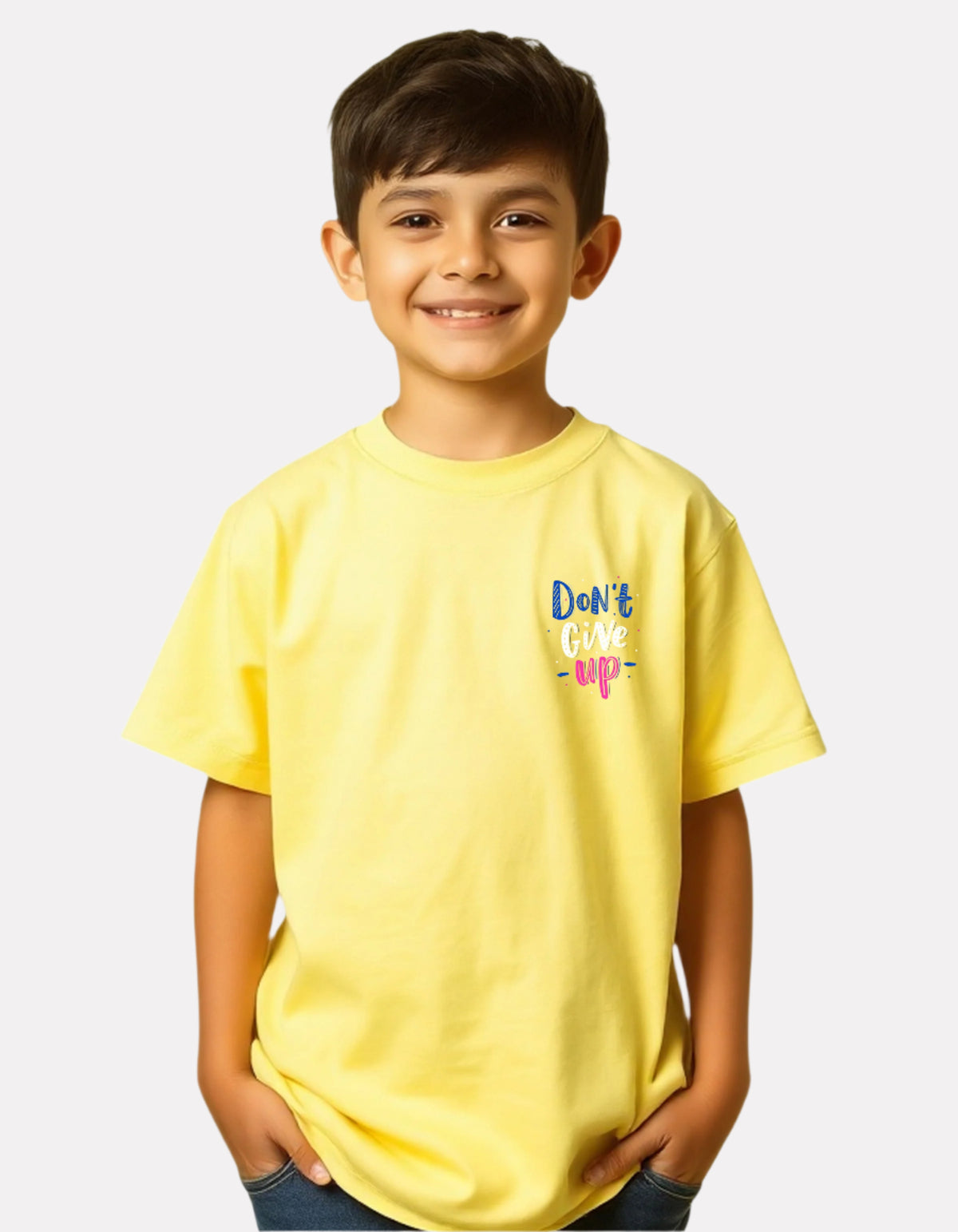 Boys Printed Oversized Cotton T-Shirt