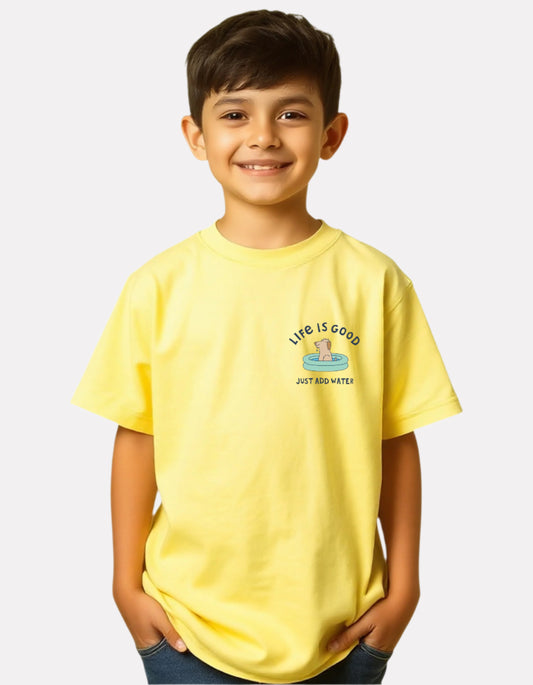 Boys Printed Oversized Cotton T-Shirt