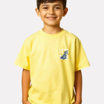 Boys Printed Extended Sleeves Oversized T-shirt