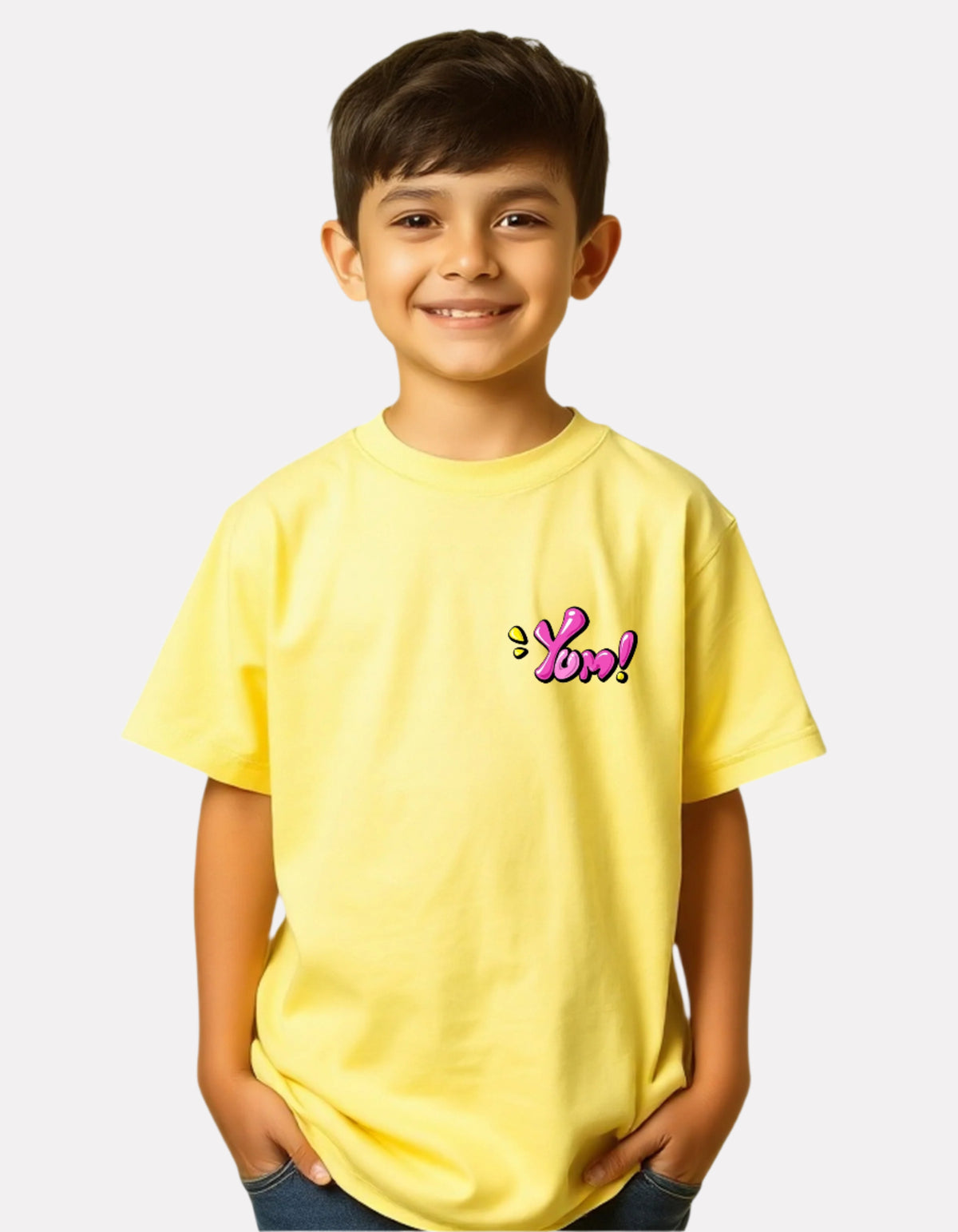 Boys Printed Oversized Cotton T-Shirt