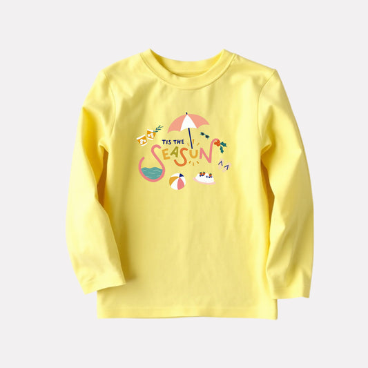 Casual Cotton Full Sleeve Round Neck T-Shirt