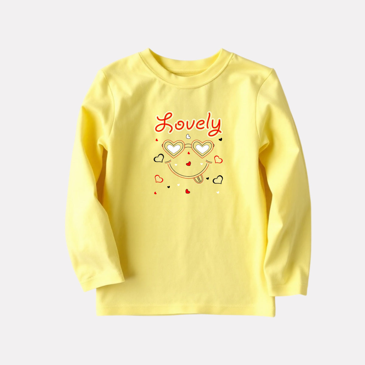 Casual Cotton Full Sleeve Round Neck T-Shirt